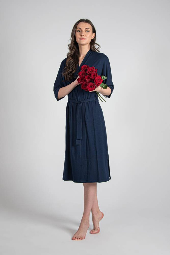 942 Visa Hosszú köntös De Lafense - tengerészkék