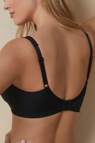 Marivi Selene melltartó fekete - puha, merevítő nélkül, kényelmes mindennapi viselethez