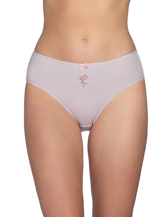 Figi L-122 BI-71 Lama pamut bikini alsó 3 db-os csomag, virágos, kényelmes