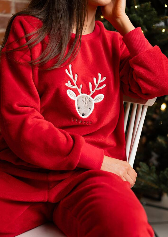 Sensis Harriet női pizsama - piros