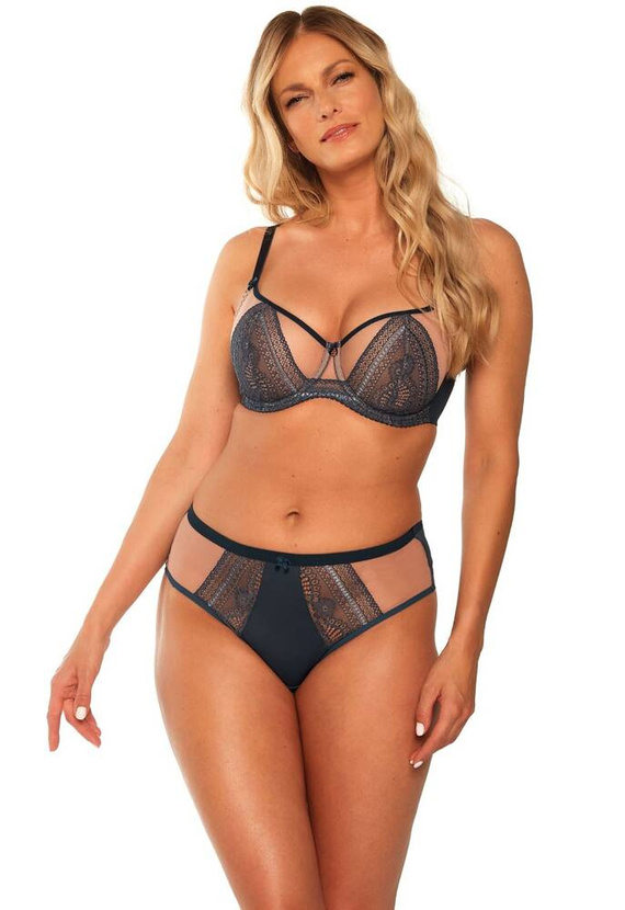 BS 1233 Antonina Soft Gaia melltartó - tengerészkék