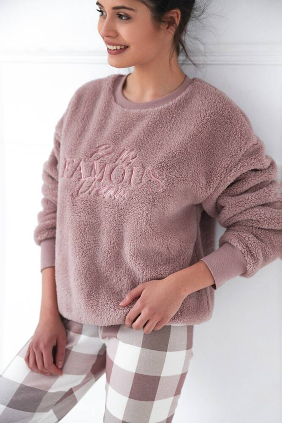 Kaycee Női pizsama Sensis Interlock - púderrózsaszín