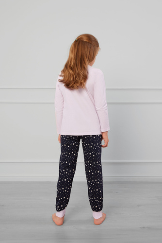 Libra Lányok pizsamája Italian Fashion - rózsaszín/nyomatos