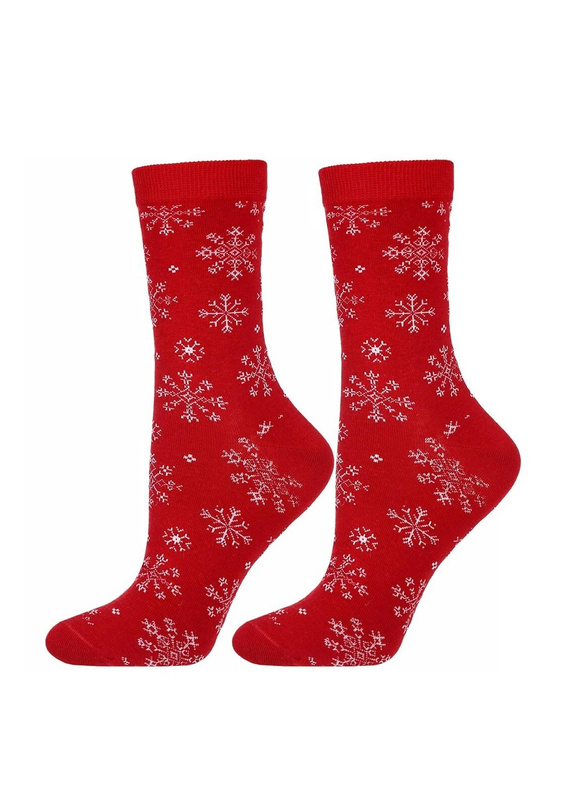 Moraj női zokni CSL450-045 - ünnepi, meleg, belülről frottír zokni