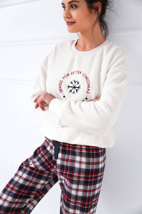 Better Női pizsama Sensis - krém - krém