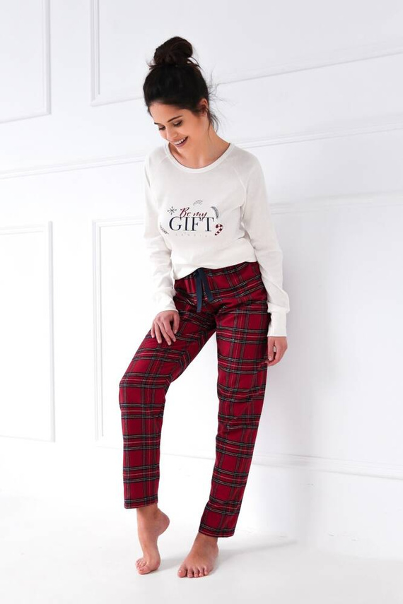 Maribel Interlock női pizsama Sensis - krém - krém