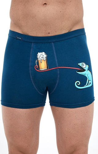 280/248 Tattoo Leon Cornette boxeralsó - nyomtatott pamut