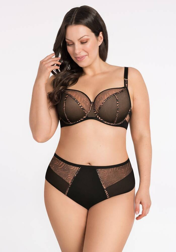 K 879 Gisel Soft melltartó Gorsenia fekete