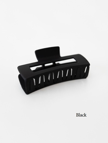 Elegáns hajcsíptető W26 Sensis - 10 cm - fekete