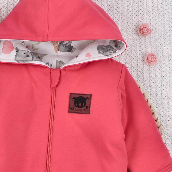 Nini Organic babakombiné Sweet Koala– bélelt, 100% bio pamut