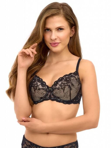 2509 Lupoline push-up melltartó - fekete