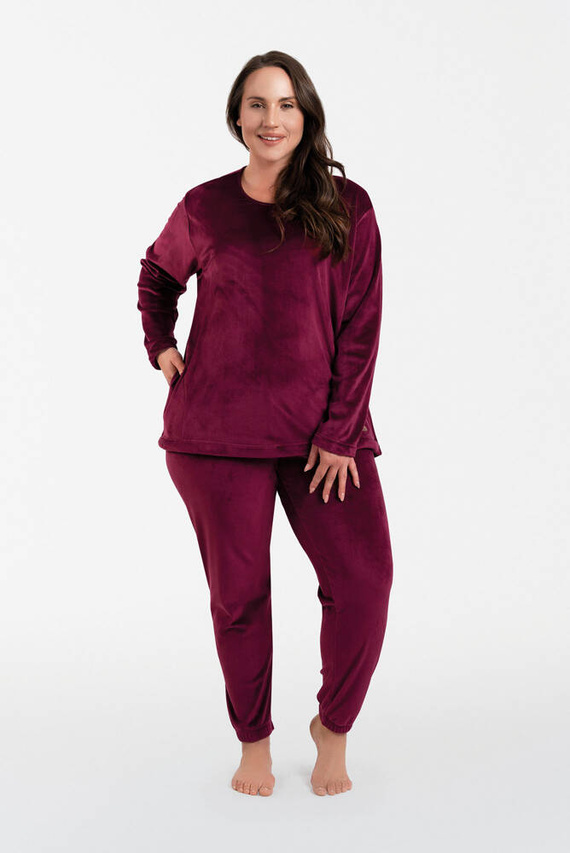 Akara Női szett Olasz divat - bordó