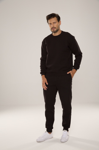 813 Indigo Férfi edzőruha a De Lafense-től - fekete