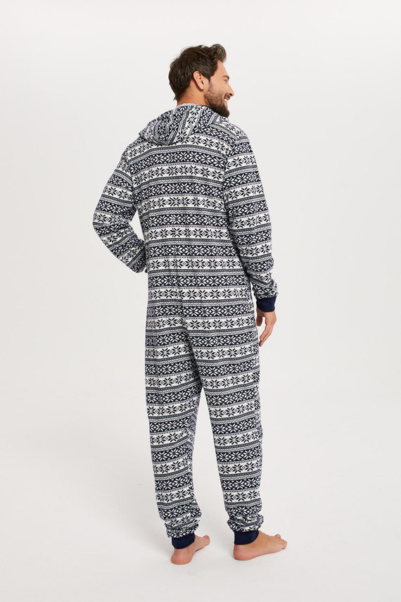 Alaska Férfi overall olasz divat - tengerészkék