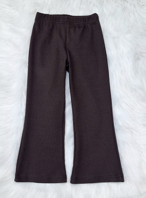 Bambarillo csokoládé bordázott bordás alsó - bordázott kötött, pamut elasztánnal