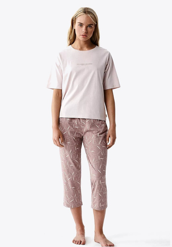 Atlantic NLP-509 női pizsama 100% pamut 3/4 nadrág