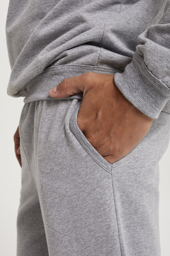 Leader tréningruha szett hosszú. ujj, hossz. nadrág olasz divat - melange