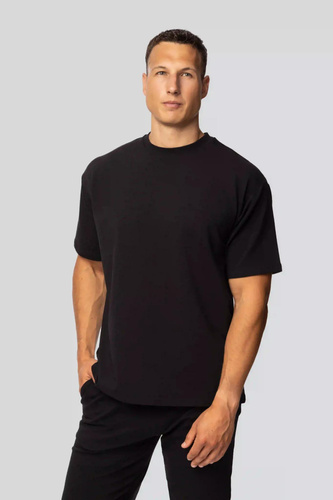 Férfi alkalmi pamut ing fekete - klasszikus szabás, rugalmasság és kényelem