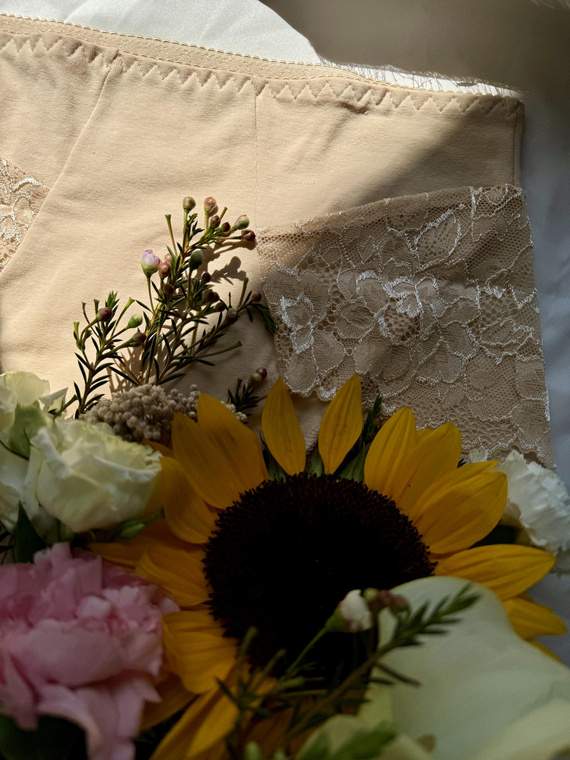 530 Iness Magasított alsónadrág De lafense - bézs