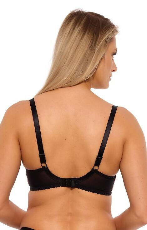 BS 1266 Malene Malene Félpárnás melltartó (félig puha) Gaia - Fekete