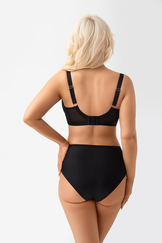 G 020 Lori Gorsenia Fekete Félmerev Félpárnázott Kényelmi Melltartó Semi Soft