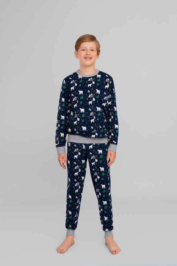 Sid Gyermek pizsama olasz divat - bordó mintás