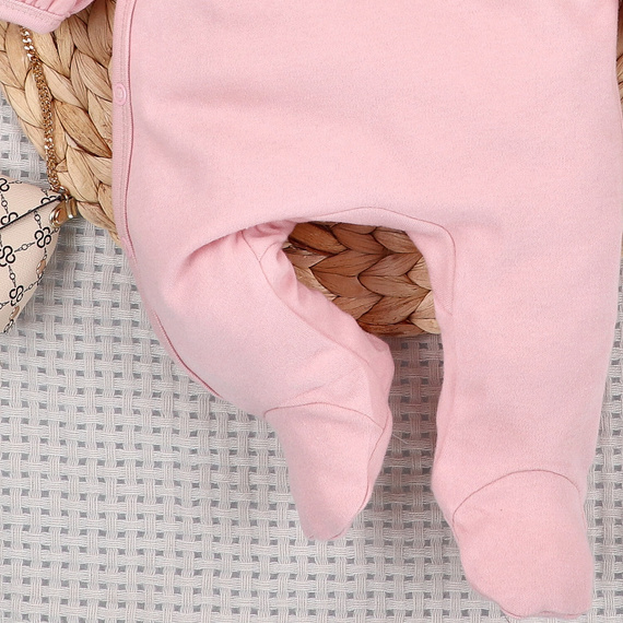 Nini baba rugdalózó  Little Mouse 100% bio pamut – újszülötteknek