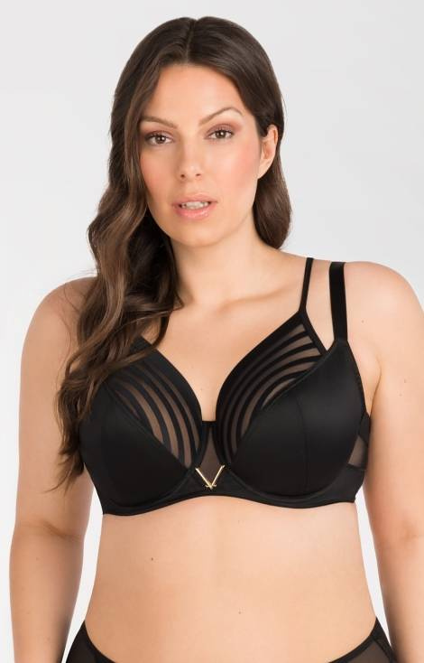 K810 Yoko Soft melltartó Gorsenia-tól - fekete