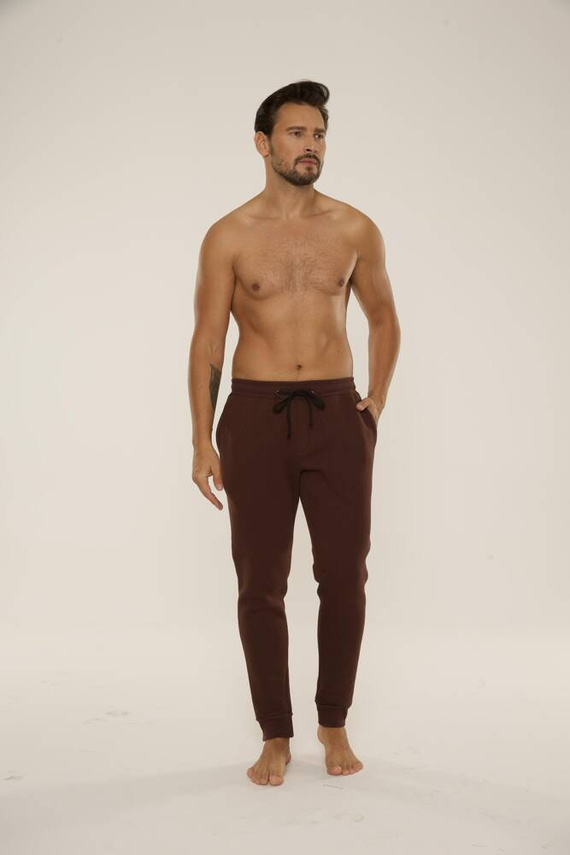 813 Indigo Férfi edzőruha a De Lafense-től - csokoládé