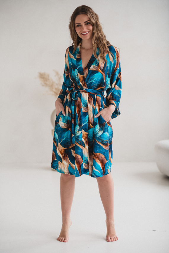 Milk&Love bambusz kismama köntös 100% viszkóz