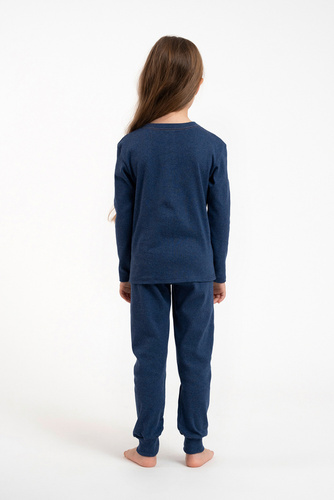 Lita Lányok pizsamája Italian Fashion - tengerészkék