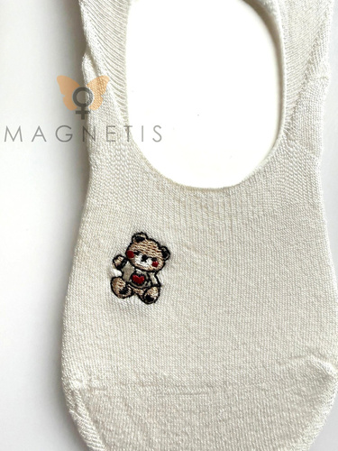 Magnetis YN-251132 – női balerina zokni viszkózból, szilikonnal