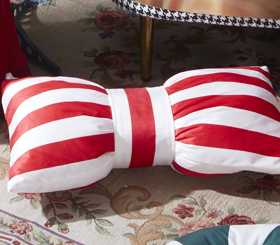 Karácsonyi párna kártya 30x50 velúr Spod Igły i Nitki - Karácsonyi dekoráció