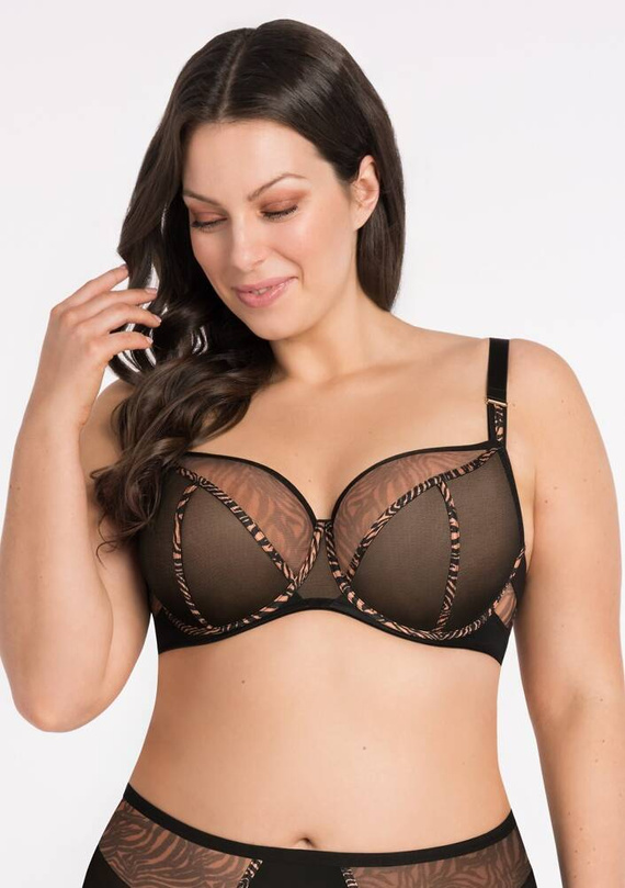 K 879 Gisel Soft melltartó Gorsenia fekete