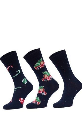 A63 Prémium zokni A'3 Cornette - tengerészkék (auto)