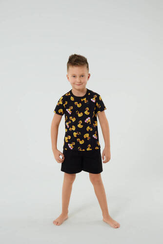 Anatre Fiú pizsama Italian Fashion - print/fekete