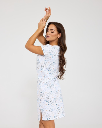 Cornette 167/350 Florence fehér pamut hálóing 100% pamut