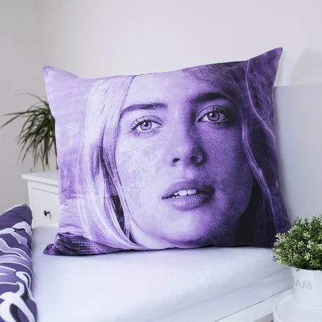 Billie Eilish ágynemű 140x200 pamut Jerry Fabrics cipzáras