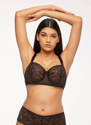 SC-857 Mandala III Soft Bra Kinga fekete