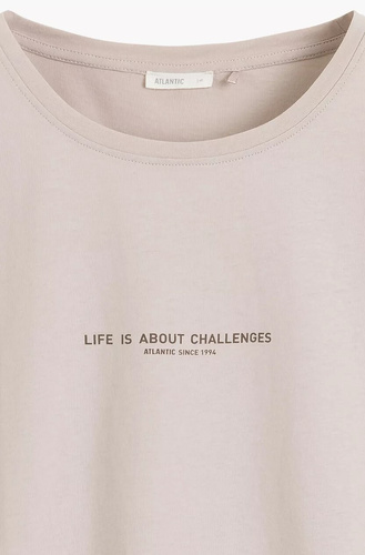 Atlantic NLP-509 női pizsama 100% pamut 3/4 nadrág