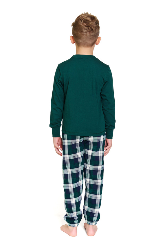 Doctor Nap 7342 - Uniszex gyermek pizsama "The Remix" | Családi kollekció, lengyel gyártmány - sötétkék