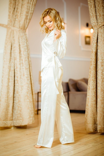 Rawa Női pizsamakészlet Kalimo - ekrü színű