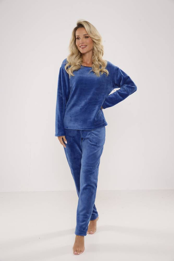 669 Puha női pizsama De Lafense - denim