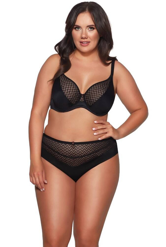 2103 Ava puha maxi melltartó fekete