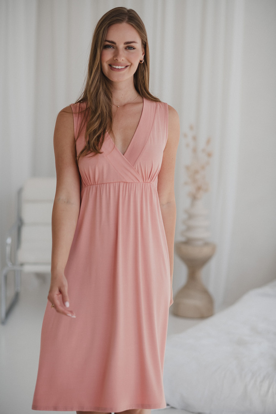 Star Light Terhességi és szoptatós hálóing herbal rose Milk&Love- bambusz viszkóz | Kényelem és nőiesség