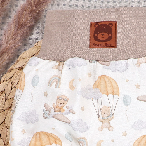 ABN-5513 Sky Journey Nini baba fél zokni | Bio pamut, kényelmes szabásvonalú