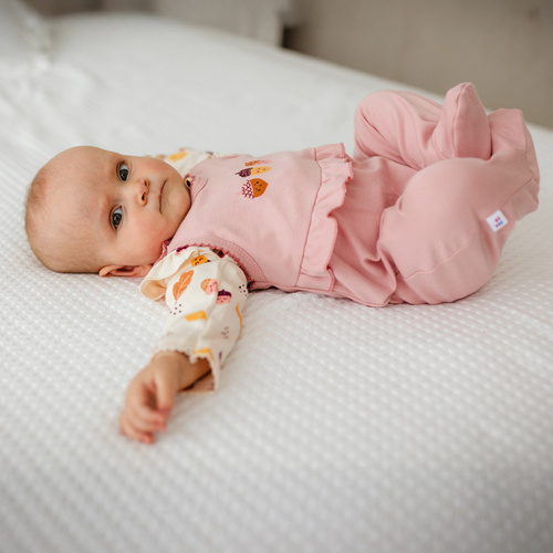 Fluffy Tails Eevi babahálóing - rózsaszín, pamut