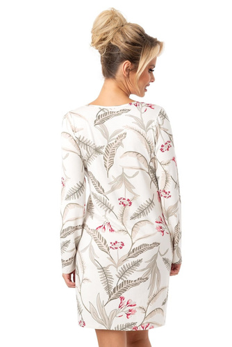 Michelle II hálóing Donna - viszkóz, hosszú ujjú, ekrü | Elegancia és kényelem