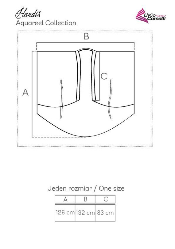 Handis Aquareel Collection női fürdőköpeny LivCo Corsetti