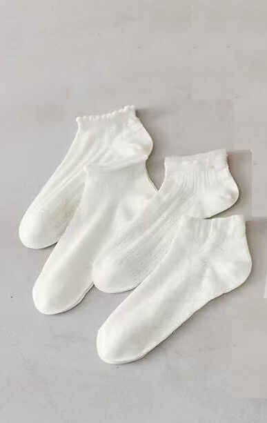 Magnetis CC-251102 női pamut titokzokni ecru finom mintával